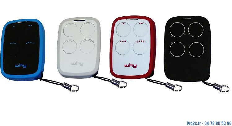telecommande telecopieuse why2 lot 4colors interieur
