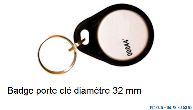 telecommande acie badge ba403 125khz face