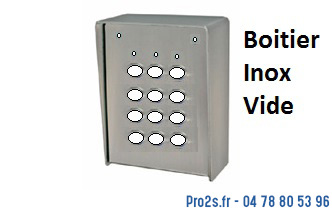 telecommande acie boitier saillie inox su sab face