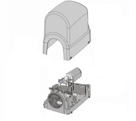 telecommande adyx orion moteur nu face