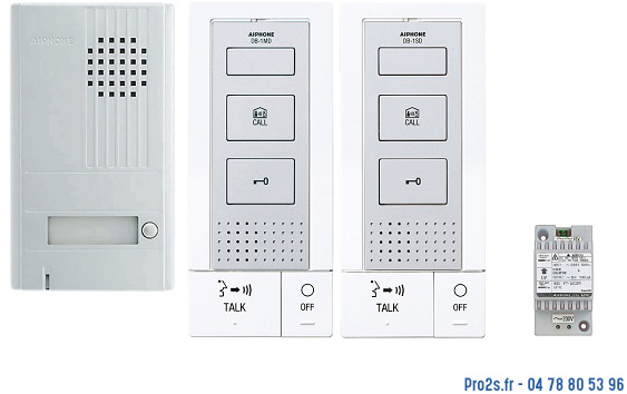 telecommande aiphone kit-audio db2int 118724 face