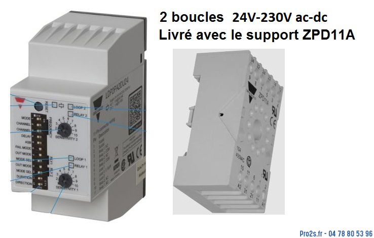 Voir la fiche produit AMPLI_2B_24V-230V_LDP2PA2DU24-XPD11XA