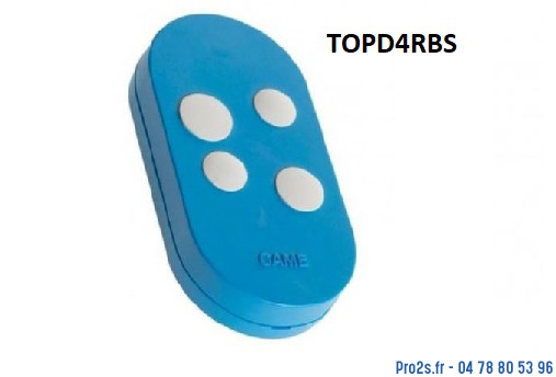 telecommande came 806ts-0121 topd4rbs face