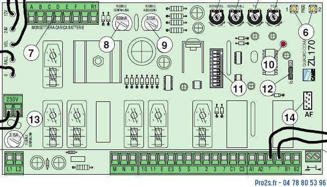 Voir la fiche produit CAME_CARTE_3199ZL170