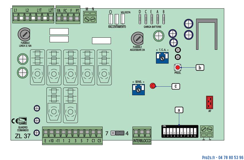 Voir la fiche produit CAME_CARTE_3199ZL31