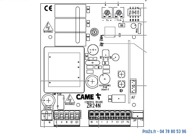 Voir la fiche produit CAME_CARTE_809QA-0010_ZR24N