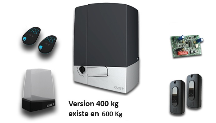 Voir la fiche produit CAME_KIT_BXV_8K01MS-003_24V-400KG