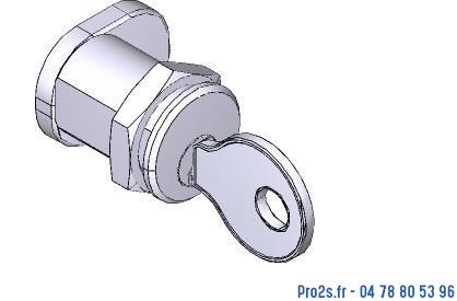 telecommande came serrure 119RIBX042 face