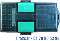 telecommande cardin s476 tx2 face