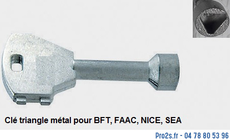 Voir la fiche produit CLE-TRIANGLE-METAL