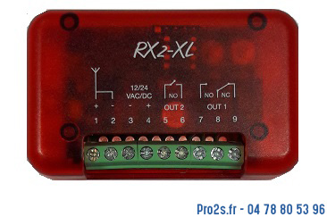 telecommande compat d rx2 face