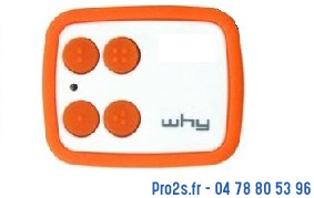 telecommande compat why-evo-orange face