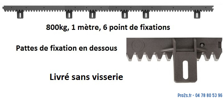 telecommande cremaillere 800kg acrn6 face