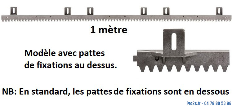 telecommande cremaillere inverse acrs6 face