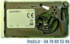 telecommande diagral diag43mcx interieur