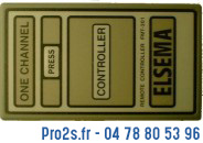 telecommande elsema fmt 301 face