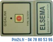 telecommande elsema glt2701 face