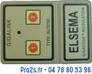 telecommande elsema glt2702 face