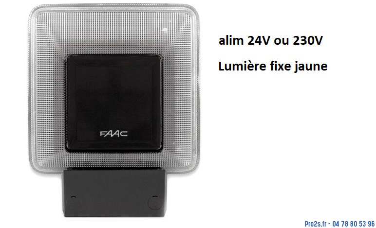 Voir la fiche produit FAAC_CLIGNOTANT_XLED_410029