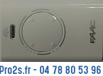 telecommande faac xt4-433slhlr 787010 face