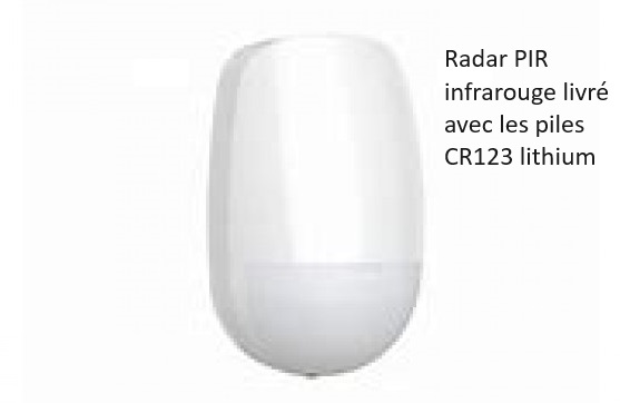 telecommande hik radar-pir DS-PDP15P-EG2-WE face