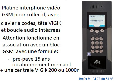 telecommande intratone intracode 01 0201 face