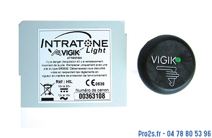 telecommande intratone vigik light face