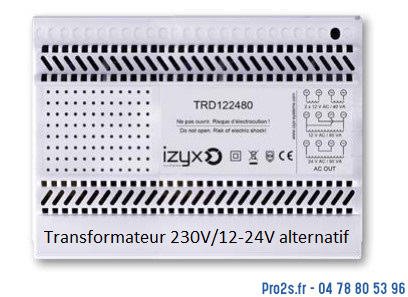 telecommande izyx-transfo trd122440 face