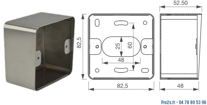 telecommande izyx boite saillie ssh202 face