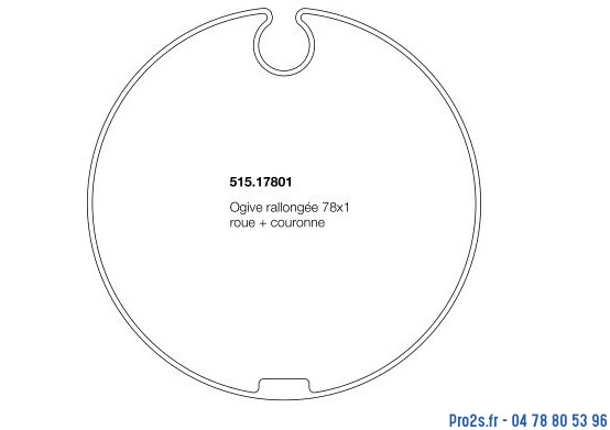 telecommande nice 515-17801 face