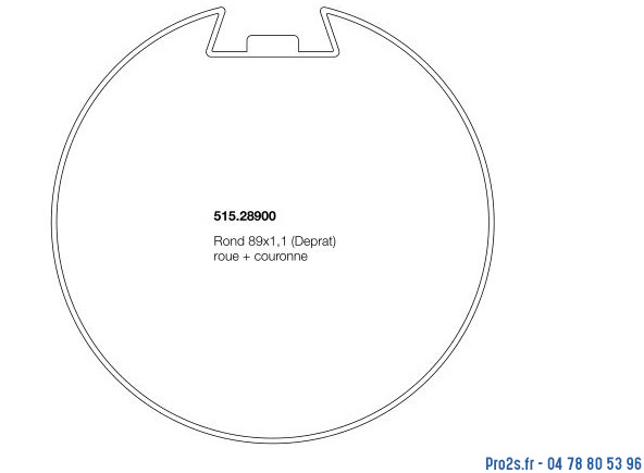 telecommande nice 515-28900 face