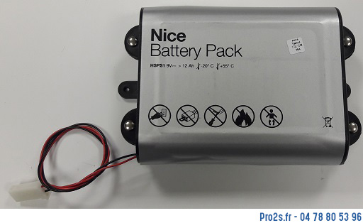 Voir la fiche produit NICE_ALARME_BATTERIE_HSPS1