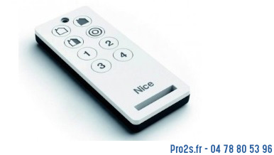 telecommande nice alarme hstx8 face