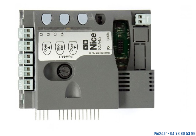 telecommande nice carte sna4 face