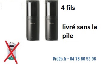 telecommande nice photocellule ft210 pile face