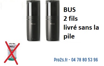 telecommande nice photocellule ft210bus pile face