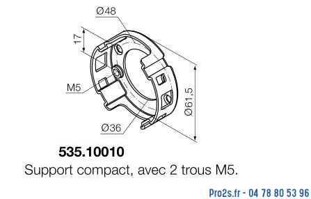 telecommande nice supp moteur 535.10010 face