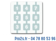 telecommande nice wm009c face