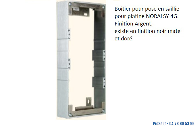 telecommande noralsy boitier saillie 3201-0004 face