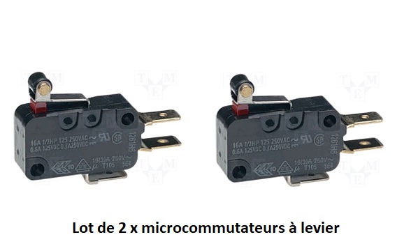 telecommande omron microcommut d3v-165-1a5 face