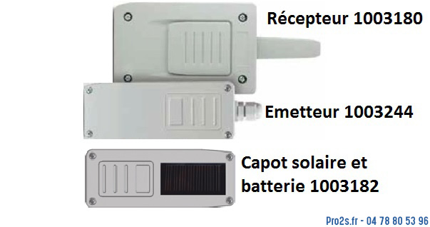 telecommande radioband kit-solaire 3244-3180-3182 face