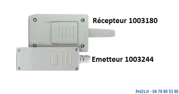 telecommande radioband kit 3182-3180 face