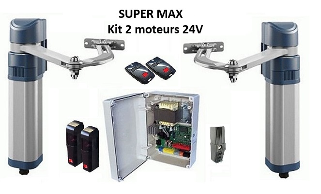 Voir la fiche produit SUPERMAX-KIT_2MOT_24V_R881011-00001