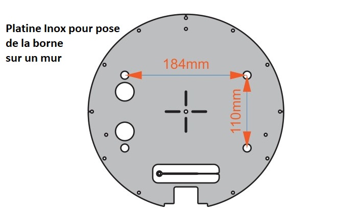 telecommande wattpark platine murale face